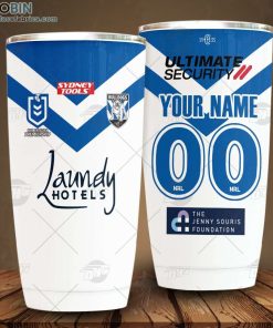 Personalise NRL Canterbury-Bankstown Bulldogs Home Jersey Tumbler