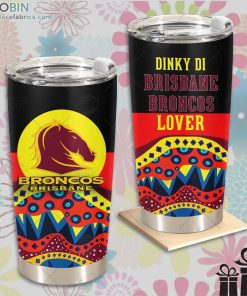 nrl dinky di brisbane broncos lover aboriginal flag x indigenoustumbler 45 rYjOa