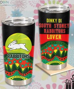 nrl dinky di south sydney rabbitohs lover aboriginal flag x indigenoustumbler 69 elCfO