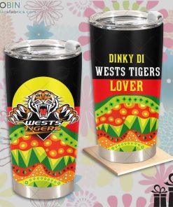 nrl dinky di wests tigers lover aboriginal flag x indigenoustumbler 75 PckTt