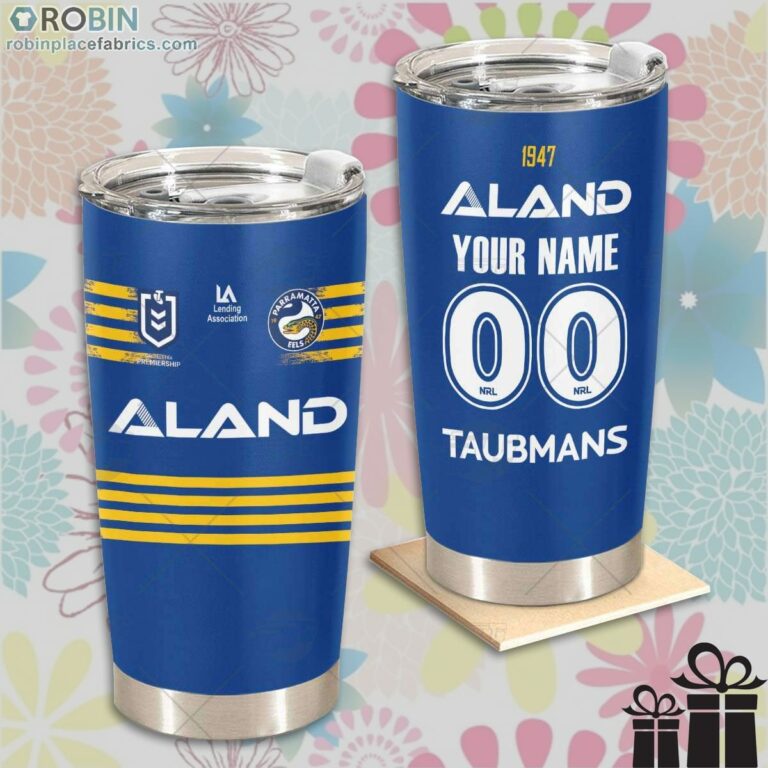 Personalise NRL Parramatta Eels Home Jersey Tumbler