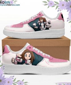 ochaco uraraka air sneakers custom anime my hero academia shoes 1 Vmmtr