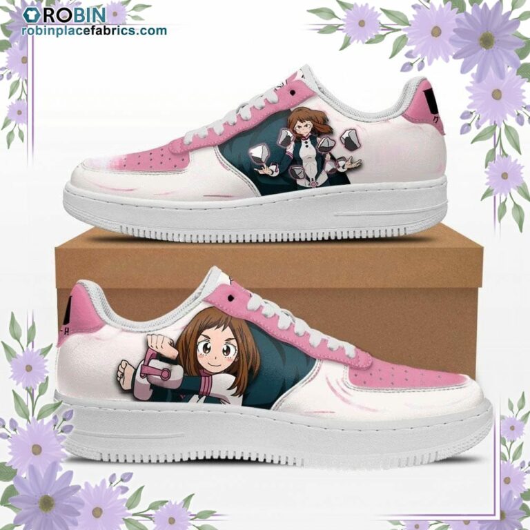 Ochaco Uraraka Air Sneakers Custom Anime My Hero Academia Shoes