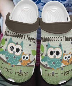 Owl Who Is There Unisex Crocs
