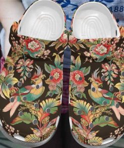 Parrot Tropical Crocs – Classic Clog