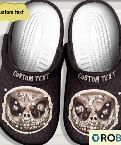 Personalized Halloween Skull Jack Skellington Classic Clogs