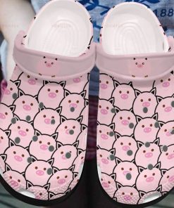 Pink Pig Full Print Unisex Crocs