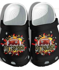 Pittsburgh Football Crocs – Classic Clog