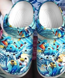 Pokemon Water Ocean Crocs – Classic Clog
