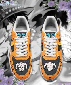 Portgas D Ace Air Sneakers Custom Fire Anime One Piece Shoes