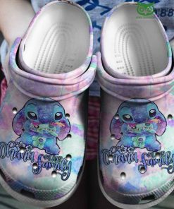 Printed Classic Stitch Rainbow Colorful Crocs Classic Clogs