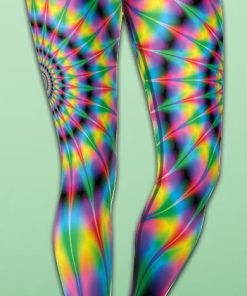 Psychedelic Ring Yoga Leggings