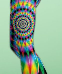 Psychedelic Ring Yoga Leggings