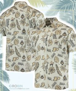 Purdue Boilermakers Vintage Floral Button-Up Shirt