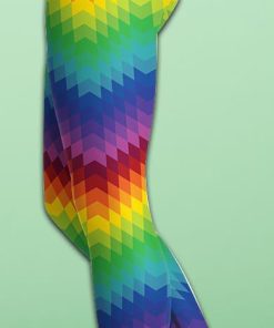 Rainbow Pattern Yoga Leggings