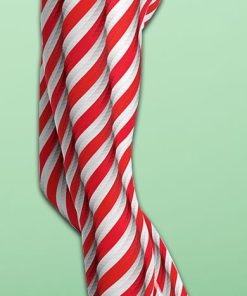Real Candy Cane Yoga Leggings
