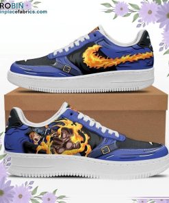 sabo air sneakers custom mera mera one piece anime shoes 1 u1aHp