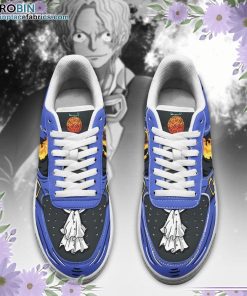 Sabo Air Sneakers Custom Mera Mera One Piece Anime Shoes