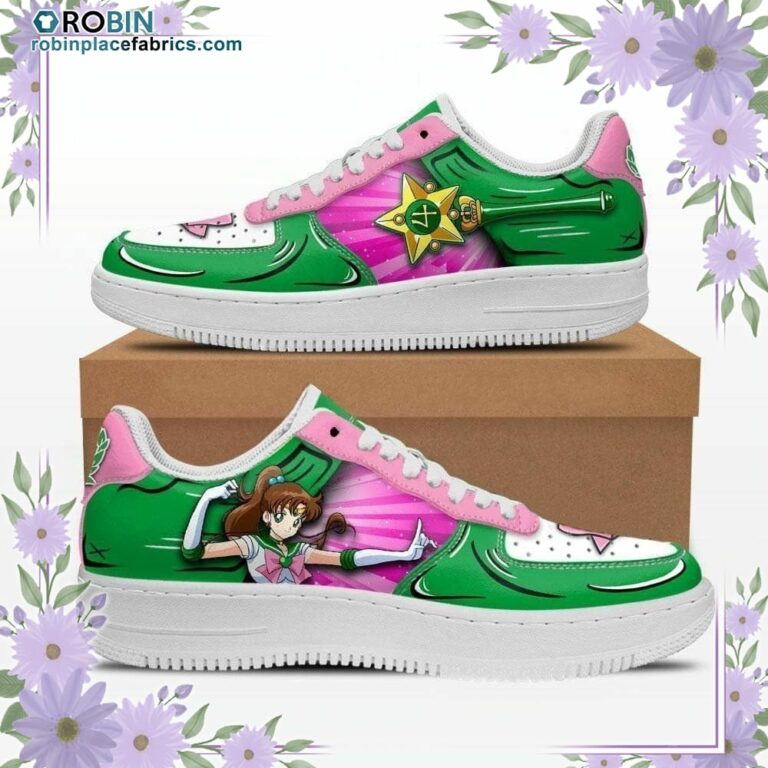 Sailor Jupiter Air Sneakers Custom Sailor Anime Shoes