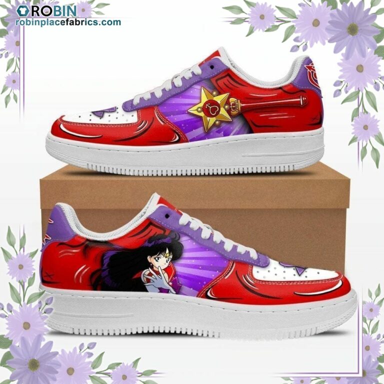 Sailor Mars Air Sneakers Custom Anime Sailor Shoes