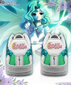 sailor neptune air sneakers custom anime sailor moon shoes 3 o90Yk