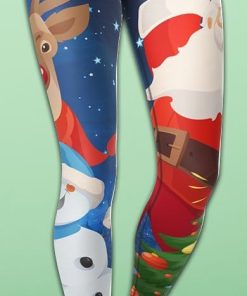 Santa Yoga Leggings