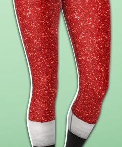 Santa's Outfit Yoga Leggings