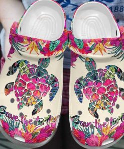 Save The Turtles Tropical Summer  Unisex Crocs