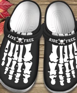 Skeleton Foot Tatoo  Crocs – Classic Clog