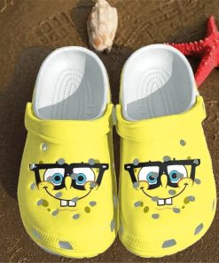 Smile Spongebob Squarepants Printed Crocs – Classic Clog Smile Spongebob Squarepants Printed Crocs – Classic Clog