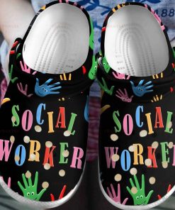 Social Worker Sign Crocs – Classic Clog