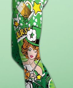 St. Patrick’s Pop Art Yoga Leggings