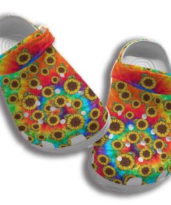 Sunflower Colorful Be Yourself Crocs – Classic Clog