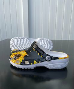 Sunflower Crocs Clog Shoes