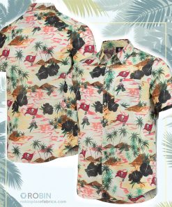 Tampa Bay Buccaneers Paradise Floral Button-Up Shirt Tampa Bay Buccaneers Paradise Floral Button-Up Shirt