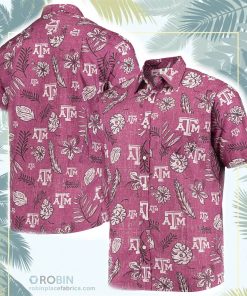 Texas A&M Aggies Vintage Floral Button-Up Shirt