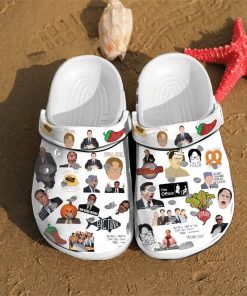 The Offfice Art Sticker Crocs – Classic Clog