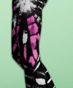 Tie Dye Black Yoga Leggings