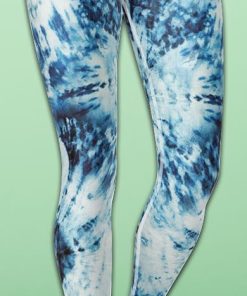 Tie Dye Indigo Yoga Leggings