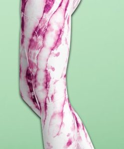 Tie Dye Pinkish Yoga Leggings