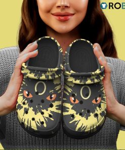 Umbreon Tie Dye Face Custom Classic Classic Clogs