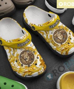 Versace Big Logo Brand Luxury Crocs