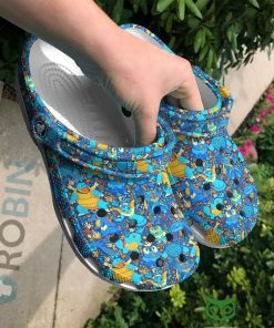 Water Pokemon Type Pattern Custom Classic Classic Clogs
