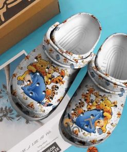 Winnie-The-Pooh Cartoon Crocs – Classic Clog