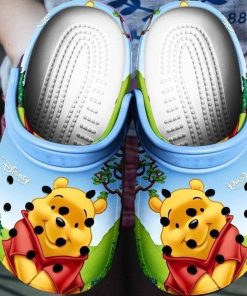 Winnie The Pooh Cartoon Movie Rubber Crocs – Classic Clog
