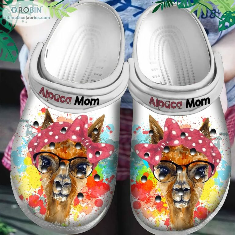 Alpaca Mom Crocs Classic Clogs Shoes