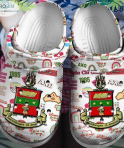 Alpha Chi Omega Crocs Classic Clogs Shoes Alpha Chi Omega Crocs Classic Clogs Shoes