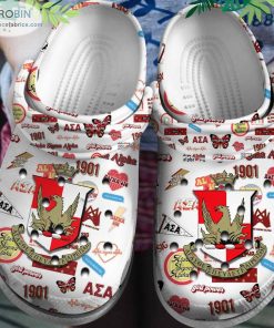 Alpha Sigma Alpha Crocs Classic Clogs Shoes Alpha Sigma Alpha Crocs Classic Clogs Shoes