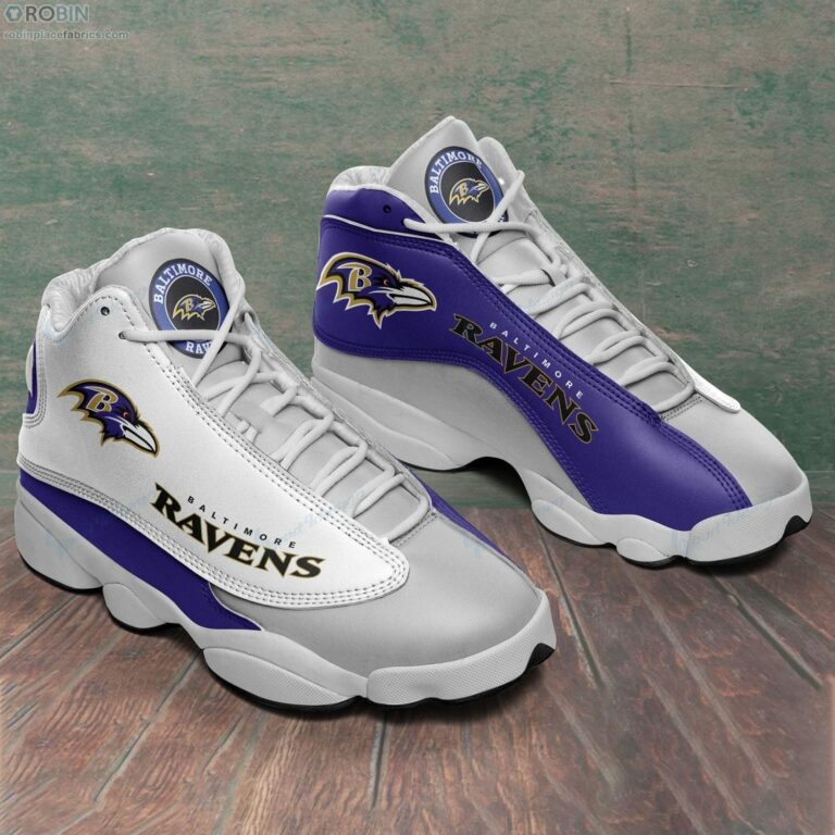 Baltimore Ravens Air JD13 Sneakers RB080
