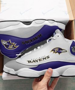 Baltimore Ravens Air JD13 Sneakers RB080 Baltimore Ravens Air JD13 Sneakers RB080